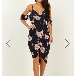 Beautiful navy floral dress